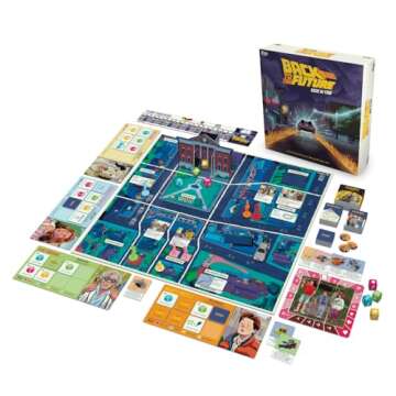 Funko Back to The Future - Back in Time Board Game for 2 - 4 players