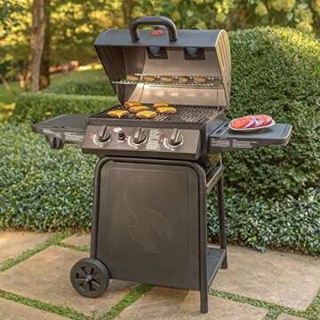 Char-Griller 3-Burner Propane Gas Grill Model E3001