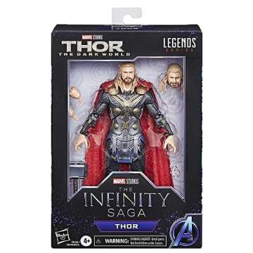 Marvel Hasbro Legends Series Thor, Thor: The Dark World Collectible 6 Inch Action Figures, Legends Action Figures