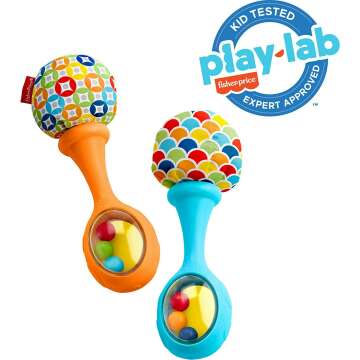 Fisher-Price Newborn Maracas Set - Fun and Safe