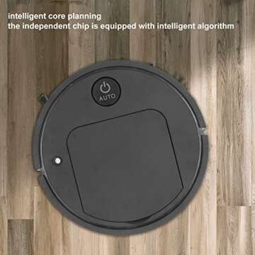 Mokernali Robot Vacuum Cleaner 3 in 1 Mop and Sweep Smart Robotic Vacuums with USB Charge Quiet & Cleaning for Pet Hairs, Dust, Scrums, Hardwood Floors & Carpets