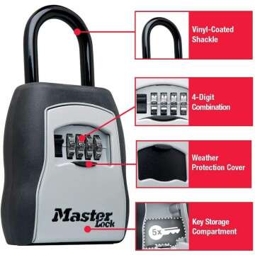 Secure Key Lock Box