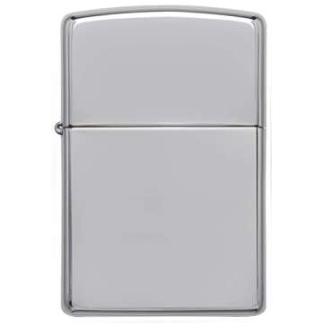 Zippo 250 Classic High Polish Chrome Pocket Lighter