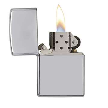 Zippo 250 Classic High Polish Chrome Pocket Lighter