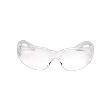 MAGID Y10 Clear Frame/ Clear Lens Safety Glasses, Eye Protection Glasses, Z87 Safety Glasses (Clear Frame/ Clear Lens), 1 Pair