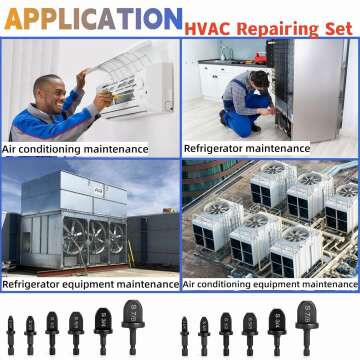 HVAC Repair Kit 12Pcs - Essential Tools for AC