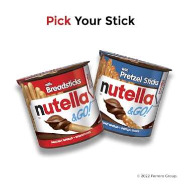 Nutella & GO! 12 Pack - Snack with Hazelnut Spread