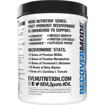 Evlution Nutrition Recover Mode BCAAs for Post Workout