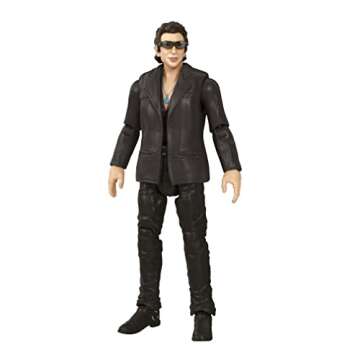 Mattel Jurassic World Toys Jurassic Park Hammond Collection Dr. Ian Malcolm Action Figure with Interchangeable Arms and Accessory, Gift and Collectible