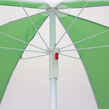 Stansport Picnic Table & Umbrella Combo in Green