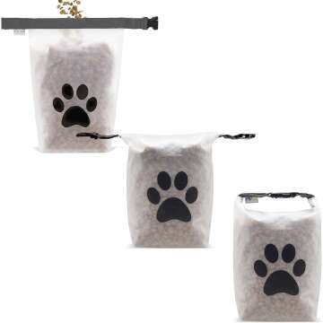 Rezip Pet Food Storage Bag 14-Cups BPA-Free & Safe