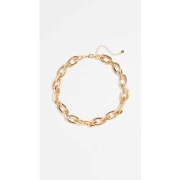 Jules Smith Women's in Chains Necklace, Gold, One Size