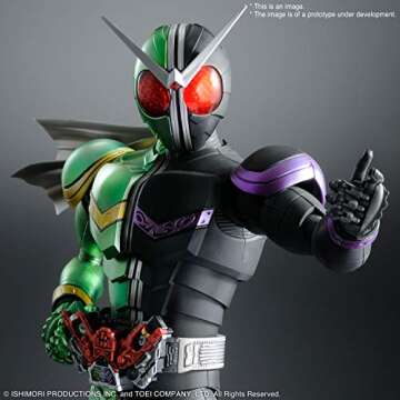 Bandai Hobby - Kamen Rider W - Kamen Rider Double Cyclone Joker, Bandai Spirits MG Figure-rise Artisan Model Kit