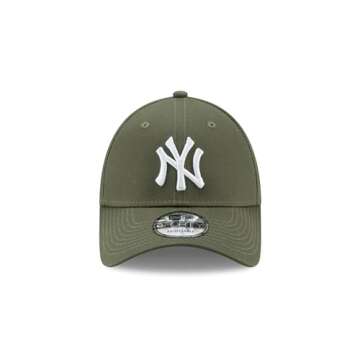 New Era Men One Size 9Forty New York Cap, Olive-NY Yankees