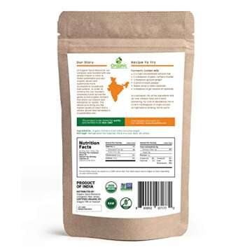 Organic Spice Resource Turmeric Root Powder, 8 oz (226 g)