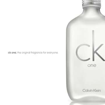 Calvin Klein CK One Eau de Toilette – Citrus Unisex Fragrance – With Notes of Green Tea, Bergamot, Cardamom, Violet & Amber – Luxury Unisex Perfumes – Long Lasting Fragrance