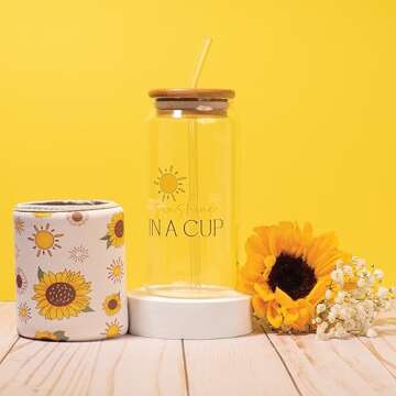 Sunflower Gifts for Women - 10pc Custom Gift Box