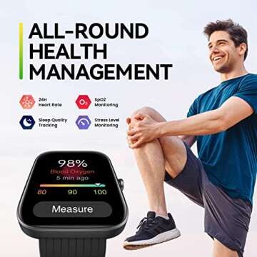 Amazfit Bip 3 Pro Smart Watch with GPS & 60+ Modes