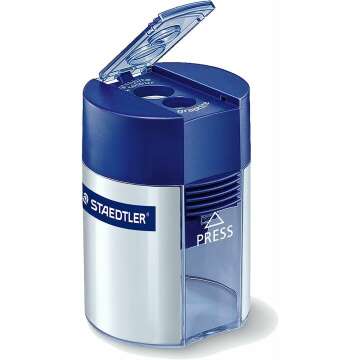 Staedtler Double Hole Pencil Sharpener - Versatile Sharpener for All Pencils