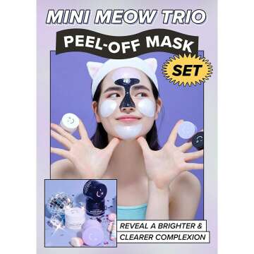 Mini Meow Face Mask Set