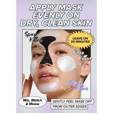 Mini Meow Face Mask Set