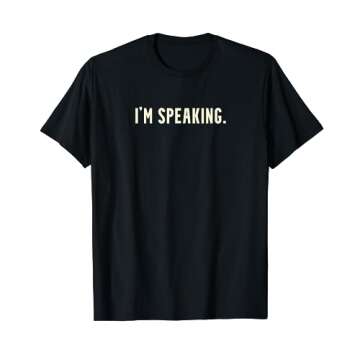 Kamala Harris I'm Speaking 2020 VP Debate Quote T-Shirt