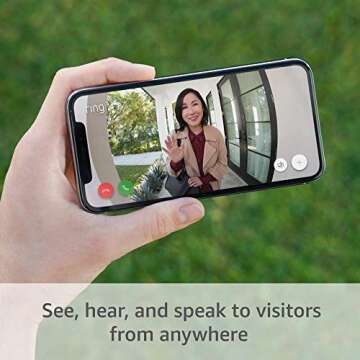 Ring Video Doorbell - 1080p HD, Motion Detection, Easy Inst. – Satin Nickel