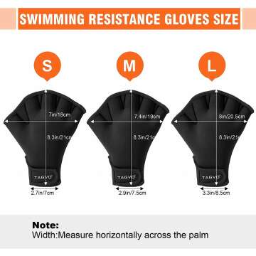 Aquatic Gloves for Resistance