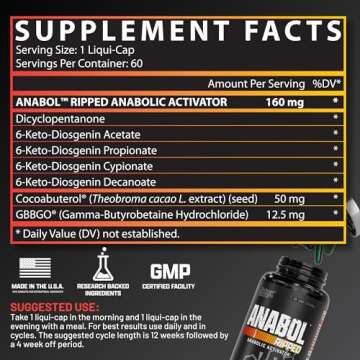 Nutrex Anabol Ripped: Muscle Builder & Shredder