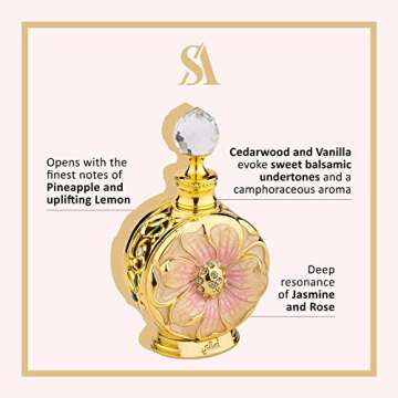 Swiss Arabian Amaali - Luxury Products From Dubai - Long Lasting And Addictive Personal Perfume Oil Fragrance - A Seductive Signature Aroma - 0.5 Oz