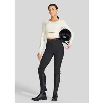 Willit Women's Horse Riding Breeches with Pockets