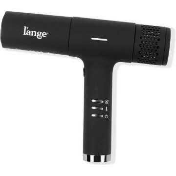 L'ANGE HAIR Le Styliste Luxe Digital Luxury Hair Dryer | Quiet Brushless Blow Dryer with Diffuser | Hairdryer with 4 Heat & 2 Speed Settings | Negative Ion Technology | Best Hair Dryer for Blowouts
