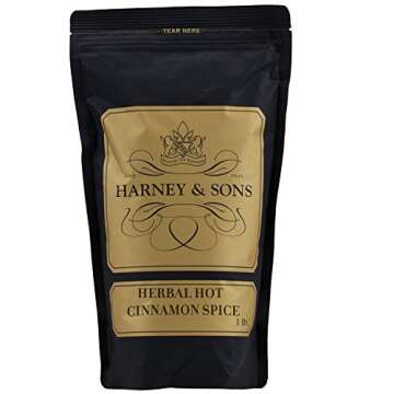 Harney & Sons Herbal Hot Cinnamon Spice | 16oz Loose Leaf Tea