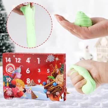 QCBF 2024 Christmas Slime Countdown Calendar