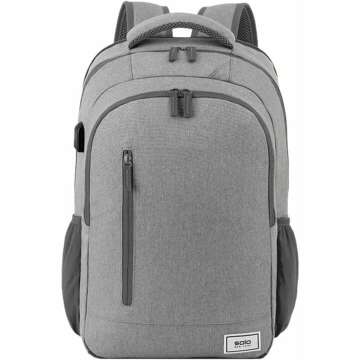 Solo Re:Define 15.6" Laptop Backpack in Gray