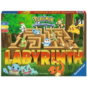 Pokémon Labyrinth Board Game for Family Fun & Strategy