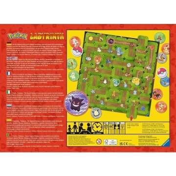 Pokémon Labyrinth Board Game for Fun Family Play