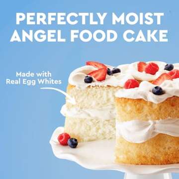 Duncan Hines Signature Perfectly Moist Angel Food Cake Mix, 16 oz