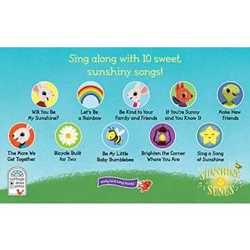 Sing a Song of Sunshine (Interactive Early Bird Children's Song Book with 10 Sing-Along Tunes)