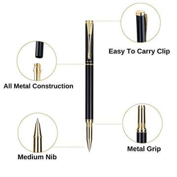 Mr. Pen Black Barrel Fountain Pen - Luxury Gift