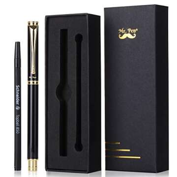 Mr. Pen Black Barrel Fountain Pen - Luxury Gift