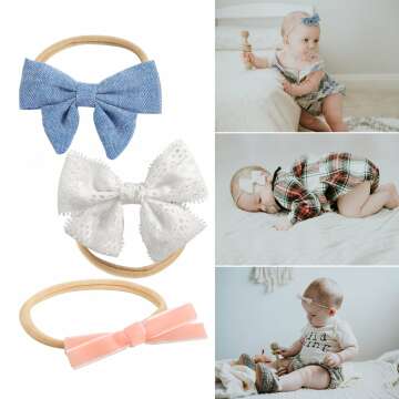 Baby Headbands & Bows