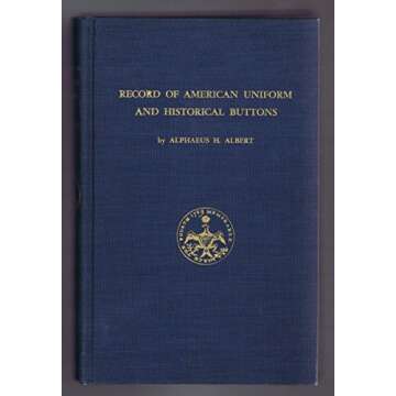 Record of American uniform and historical buttons ... 1775-1968