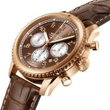 Breitling Navitimer 8 Chronograph Men's Watch - 18kt Gold