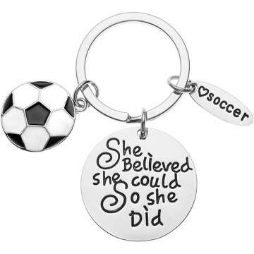 Soccer Keychain: Inspirational Gifts for Players & Teams