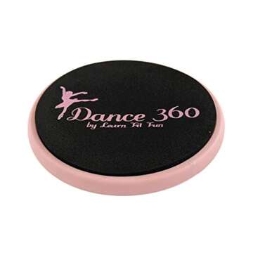 Budget Ballet Turn and Spin Turning Disk For Dancers. Sturdy Dance disk For Ballet, Figure Skating, and Balance. Turn Faster, Balance Better, Perfect Your Spin with Dance 360 (Turn Disk - Pink)