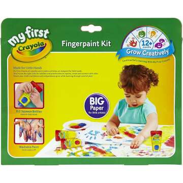 Discover My First Fingerpaint Kit for Kids!