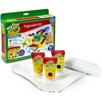 Discover My First Fingerpaint Kit for Kids!