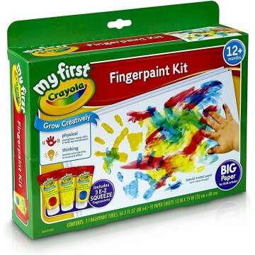 Discover My First Fingerpaint Kit for Kids!