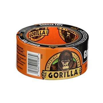 The Gorilla Glue Company 60124 12 Yard Black Gorilla Tape